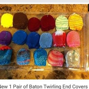 Baton Twirling End Covers Easter Gift